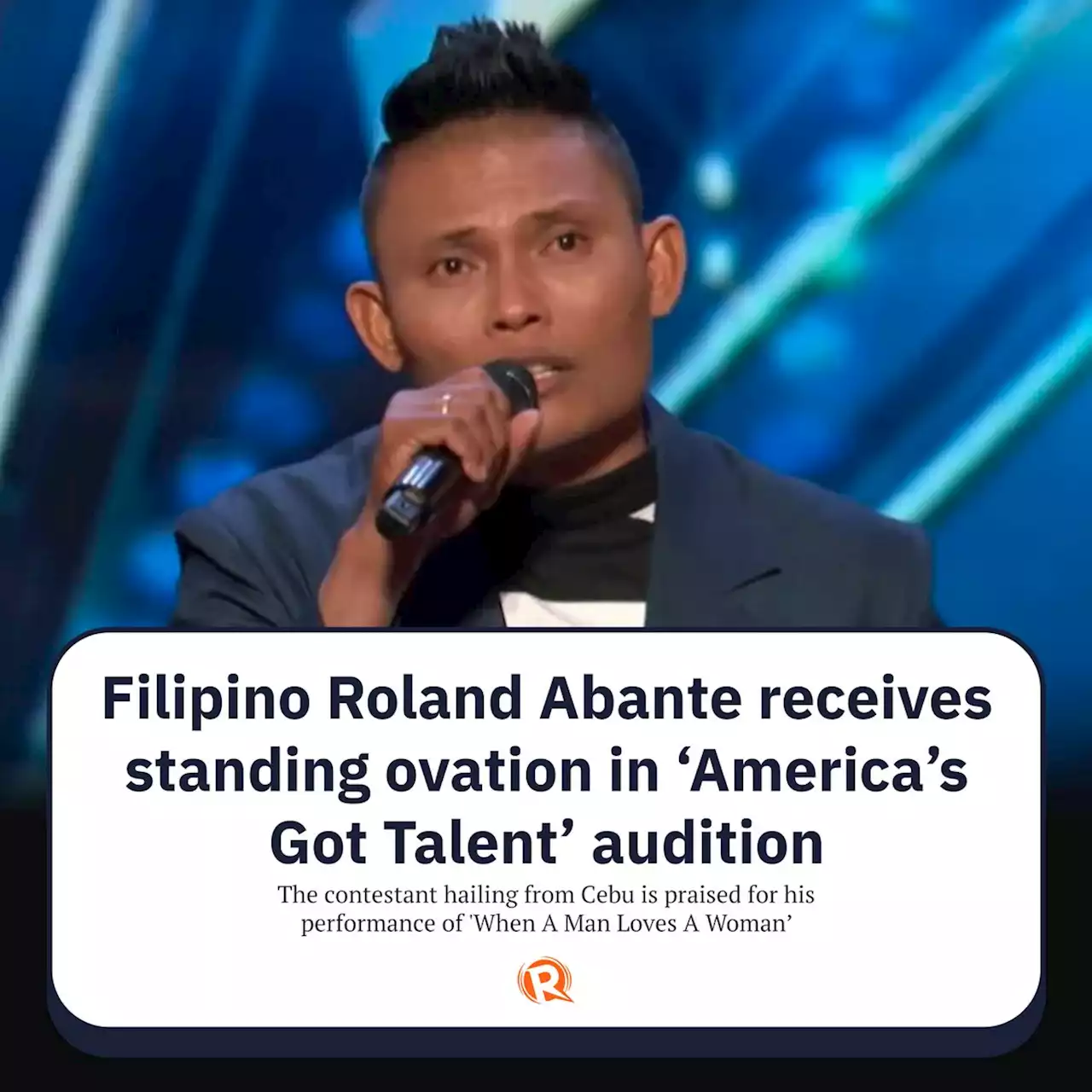 WATCH: Filipino Roland Abante receives standing ovation in ‘America’s Got Talent’ audition