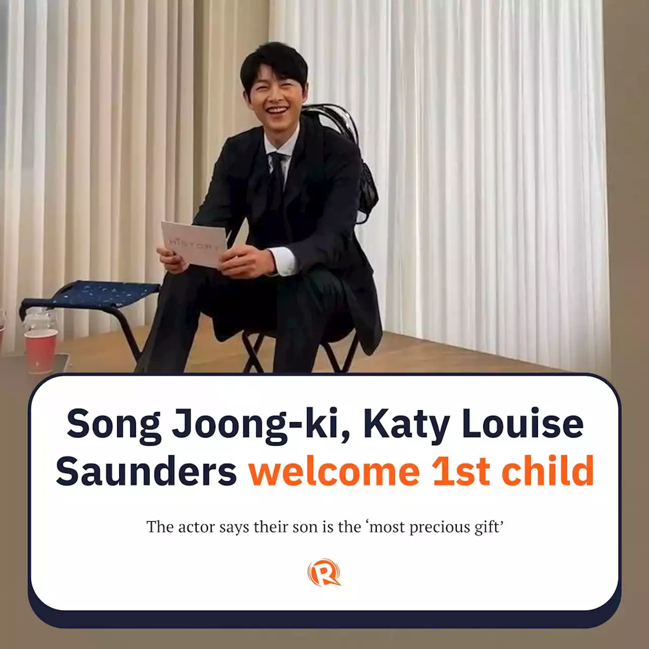 Song Joong-ki, Katy Louise Saunders welcome 1st child