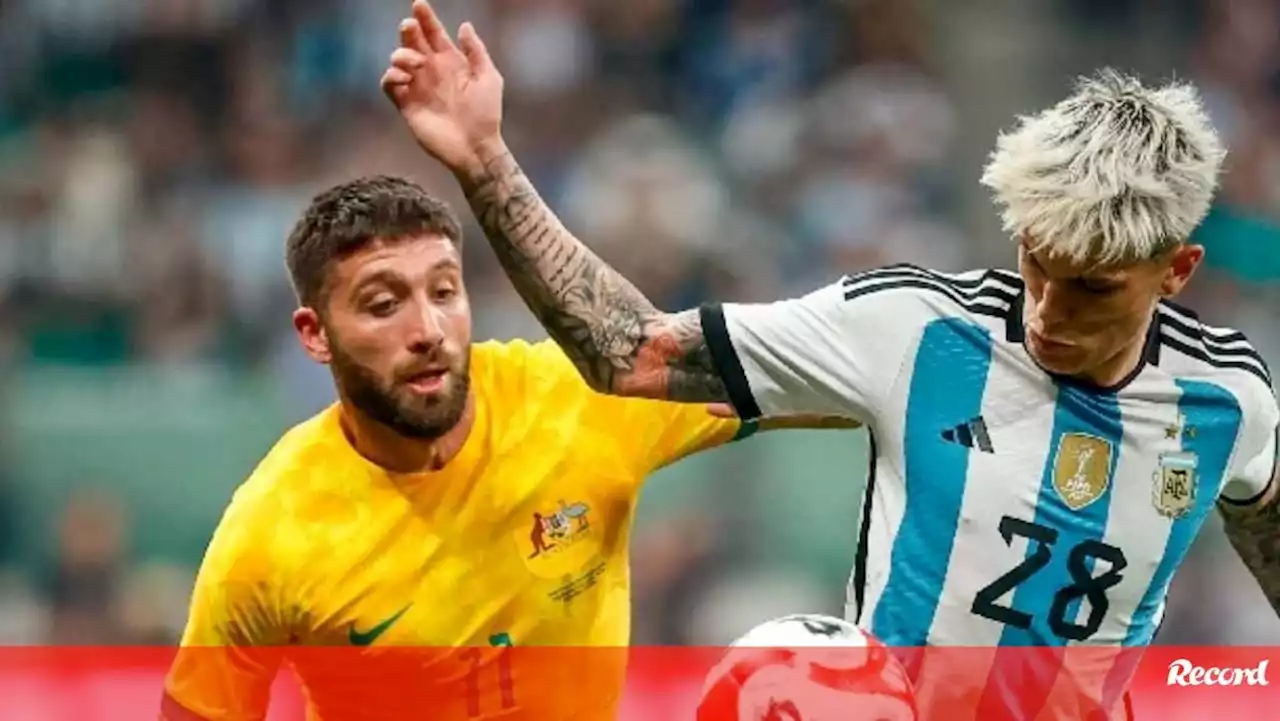 Estreia pela Argentina e passe para Messi: Garnacho continua a escrever a sua história no futebol