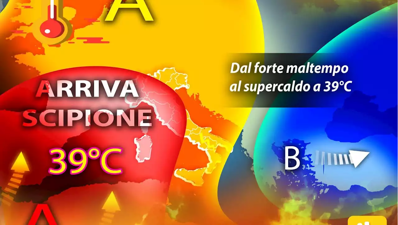 Previsioni meteo: dal maltempo al super caldo con l’anticiclone Scipione