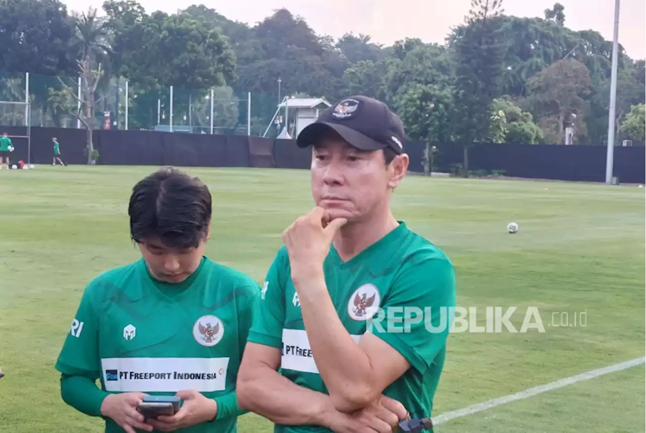 Shin Tae-yong Minta Anak Asuhnya Menikmati Laga Kontra Argentina |Republika Online