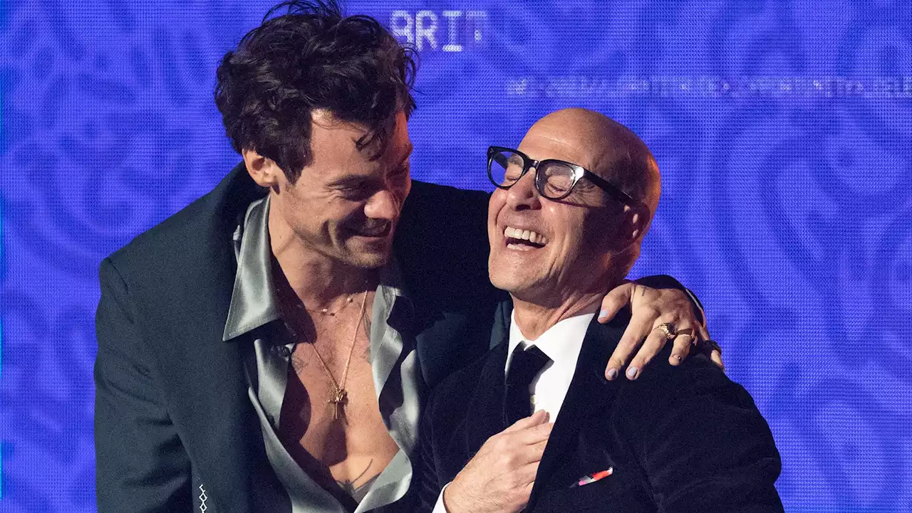 Stanley Tucci Spends Date Night With His Wife at Harry Styles Wembley Stadium Concert