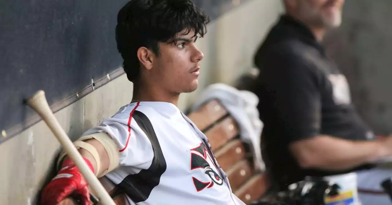 How did Ethan Salas, the Padres' $5.6 million catching prospect, reach pro baseball so fast?