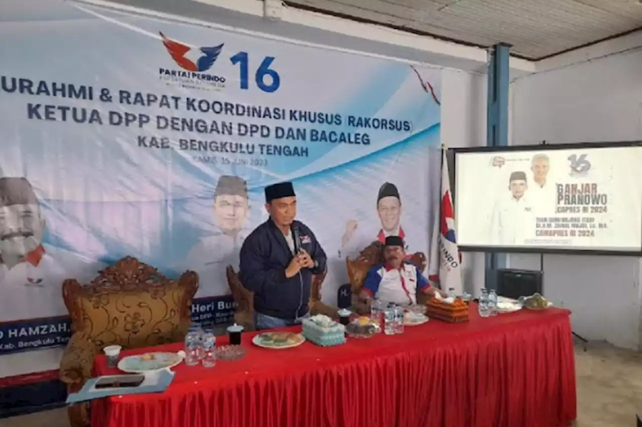 Silaturahmi dan Rakorsus, Heri Budianto: Perindo Bengkulu Tengah Sangat Potensial Rebut 5 Kursi DPRD