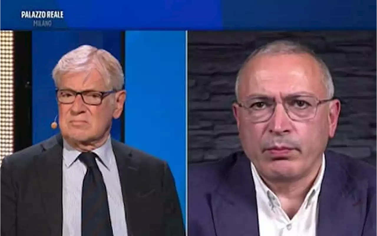 Khodorkovsky a Sky TG24: 'Società russa non lo appoggia'