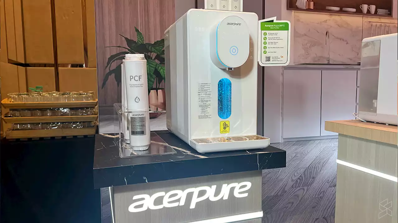 Acerpure Aqua WP1: Pipe-free water purifier with 3-step filtration, priced at RM3,599 - SoyaCincau