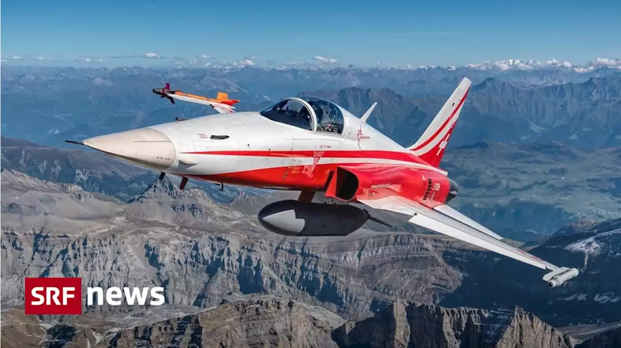 Typ Tiger F-5 - Streifkollision bei Patrouille Suisse im Kanton Zug