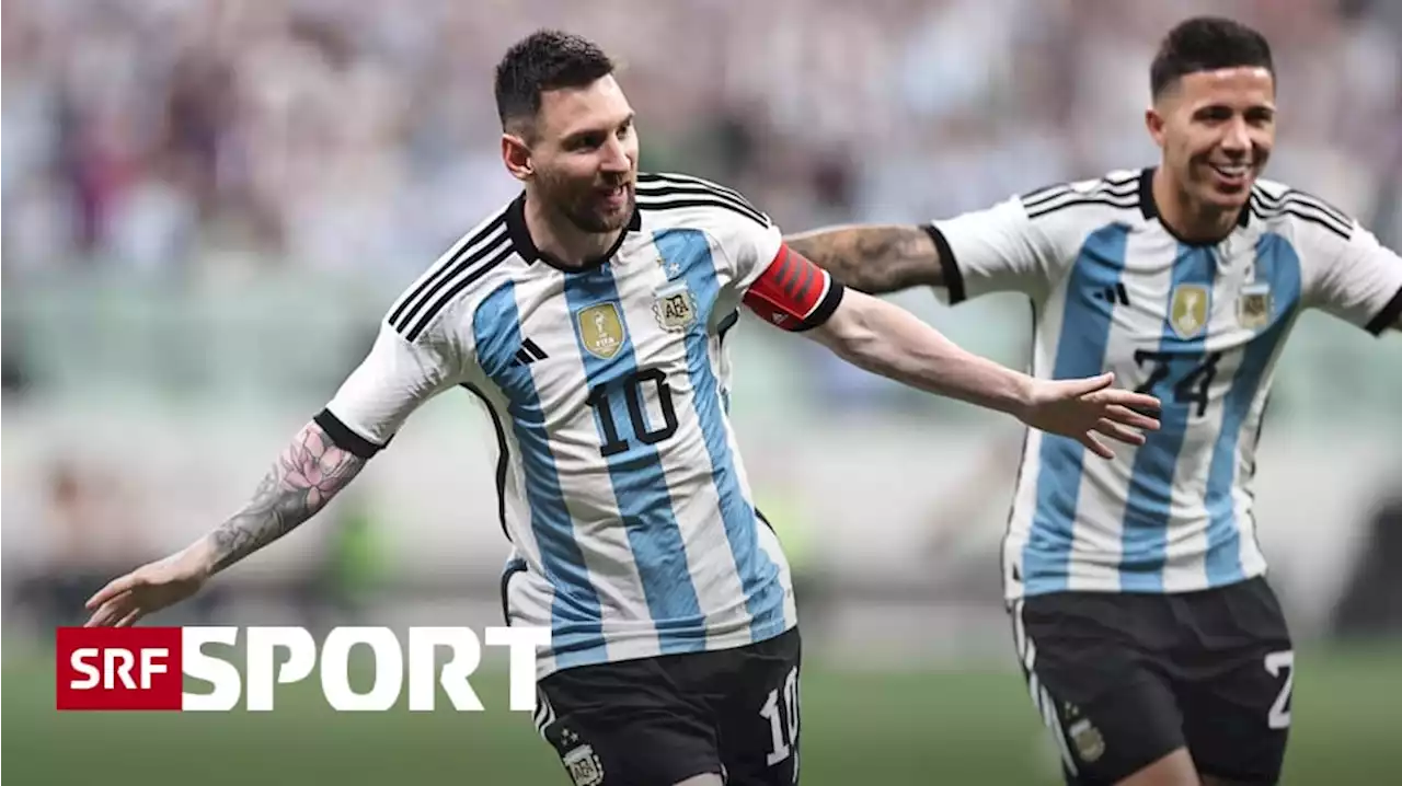 Argentinien schlägt Australien - Blitztor: Messi netzt nach 79 Sekunden ein