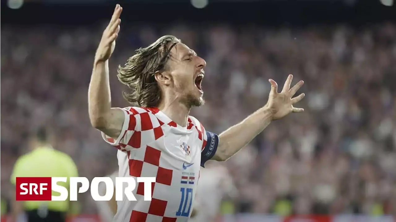 Halbfinal der Nations League - Kroatien gewinnt Spektakel-Spiel gegen die Niederlande