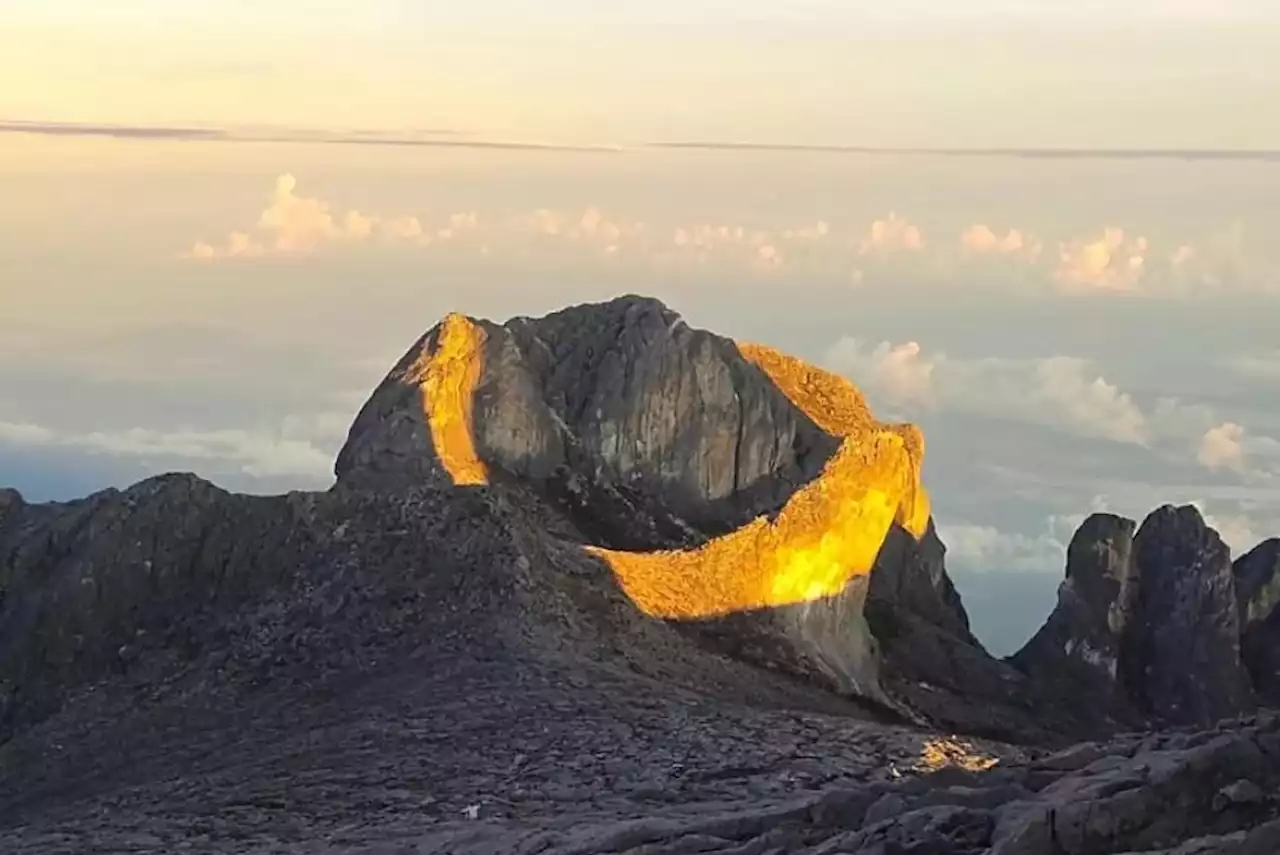 Photo of ‘golden halo’ on Mt Kinabalu goes viral