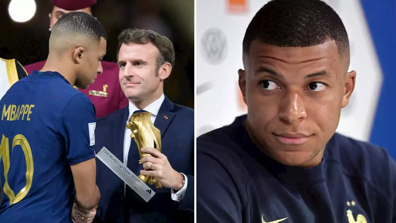 Fotboll: Mbappé svarar på presidentens vädjan: ”Mitt mål är att stanna”