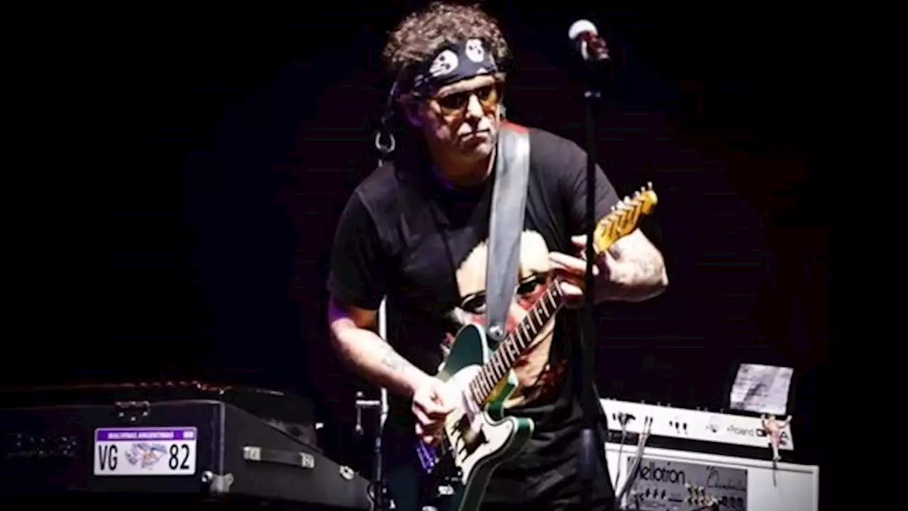 Calamaro vuelve al país para tocar el 15 de noviembre en el Movistar Arena