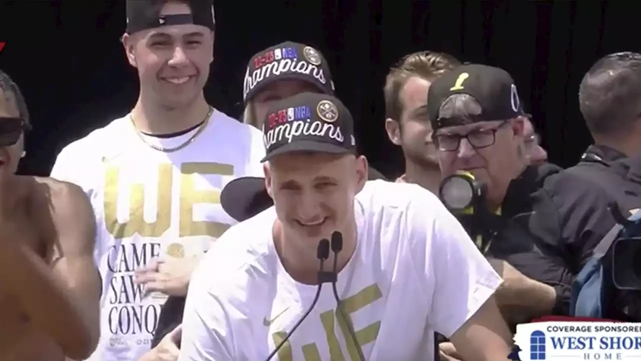 Nikola Jokic Drops F-Bombs At Nuggets Rally, 'Best Day Of My F***ing Life'