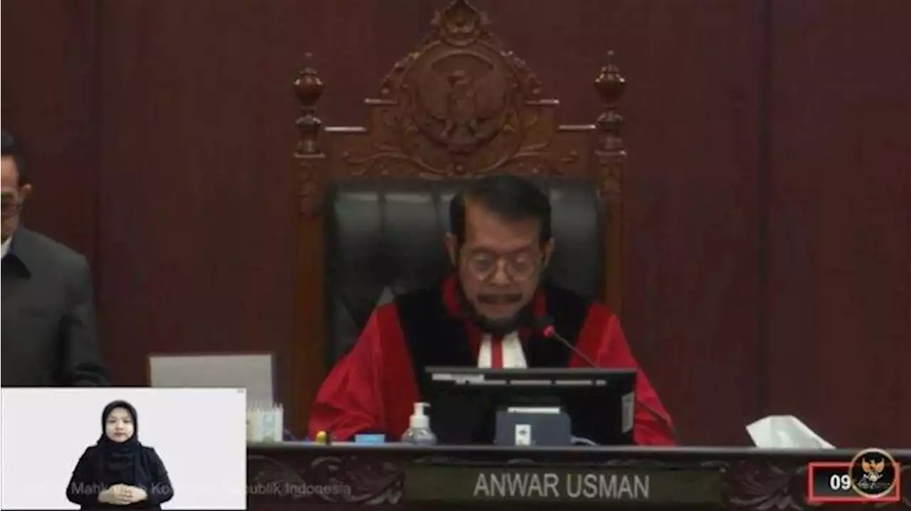 BREAKING NEWS: MK Putuskan Pemilu 2024 Digelar dengan Sistem Proporsional Terbuka - Tribunnews.com