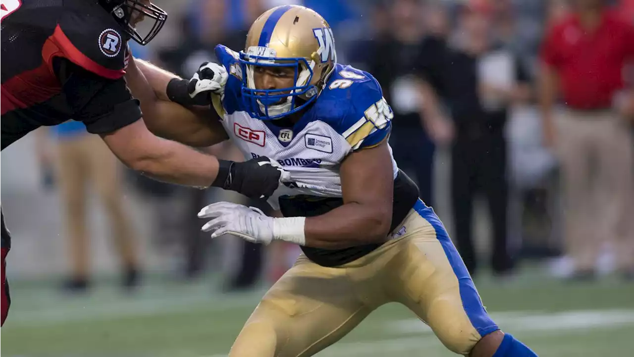 Winnipeg Blue Bombers Jackson Jeffcoat doubtful for game against Saskatchewan Roughriders | TSN