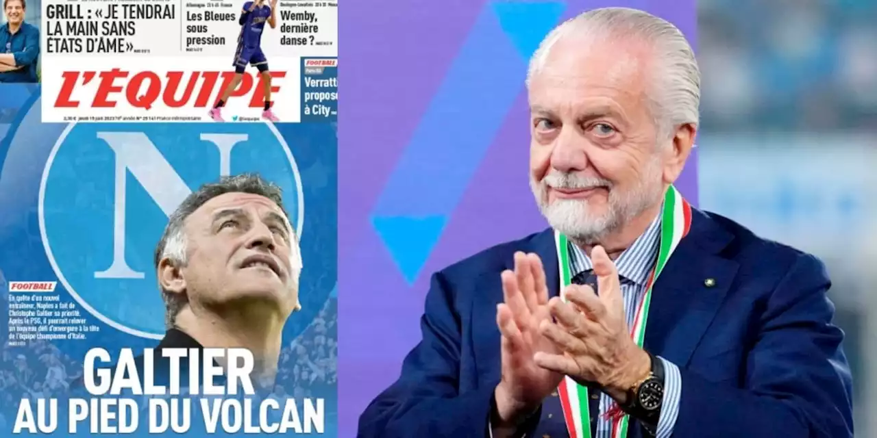 Galtier è la priorità del Napoli! L’Équipe: “Ai piedi del Vesuvio”