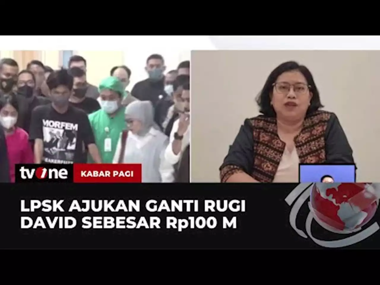 LPSK Tetapkan Mario Dandy Bayar Restitusi Rp 100 M ke David Ozora - tvOne