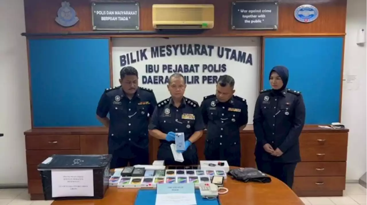 Suspek kes samun di Teluk Intan diberkas di Bukit Mertajam