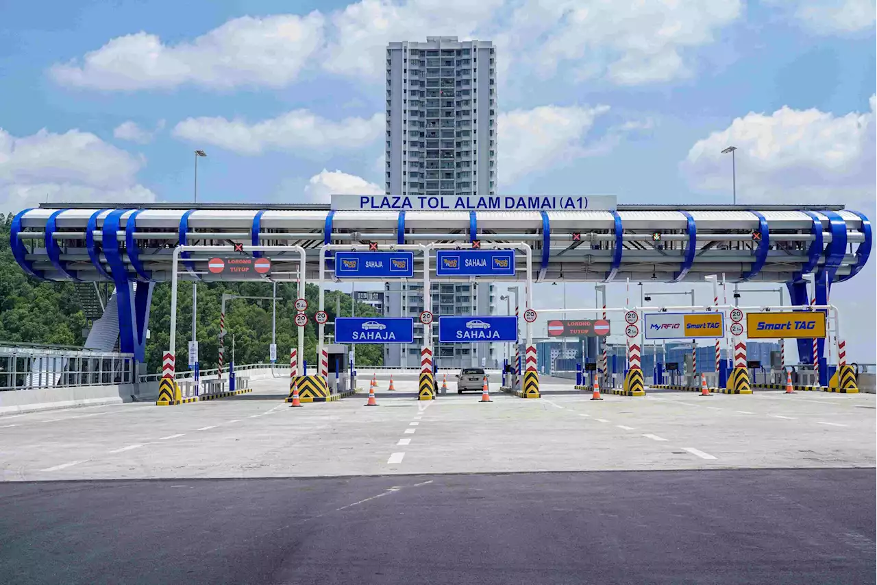 Tol percuma laluan Plaza Alam Damai mulai tengah malam ini