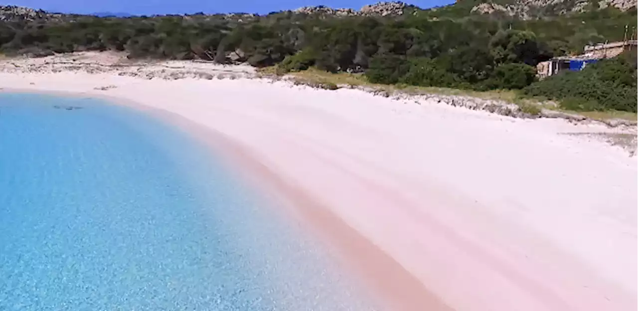 Praia de areia cor-de-rosa na Itália pode desaparecer por causa de turistas