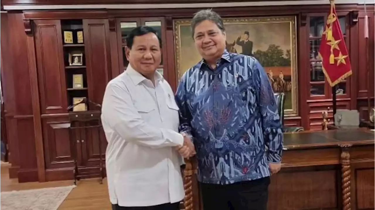 Airlangga Hartarto Lebih Condong ke Prabowo, Pengamat Sebut Masuk Akal dan Bisa jadi Cawapres