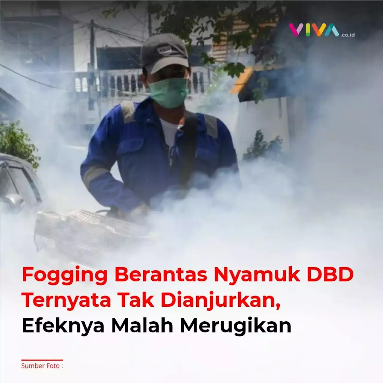 Fogging Berantas Nyamuk DBD Ternyata Tak Dianjurkan, Efeknya Malah Merugikan