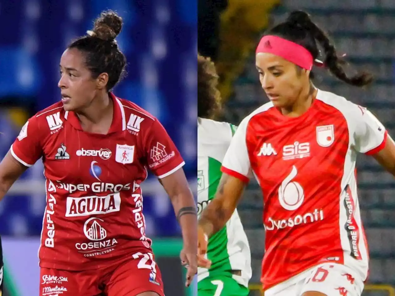 América de Cali y Santa Fe se verán las caras en la final de la Liga femenina