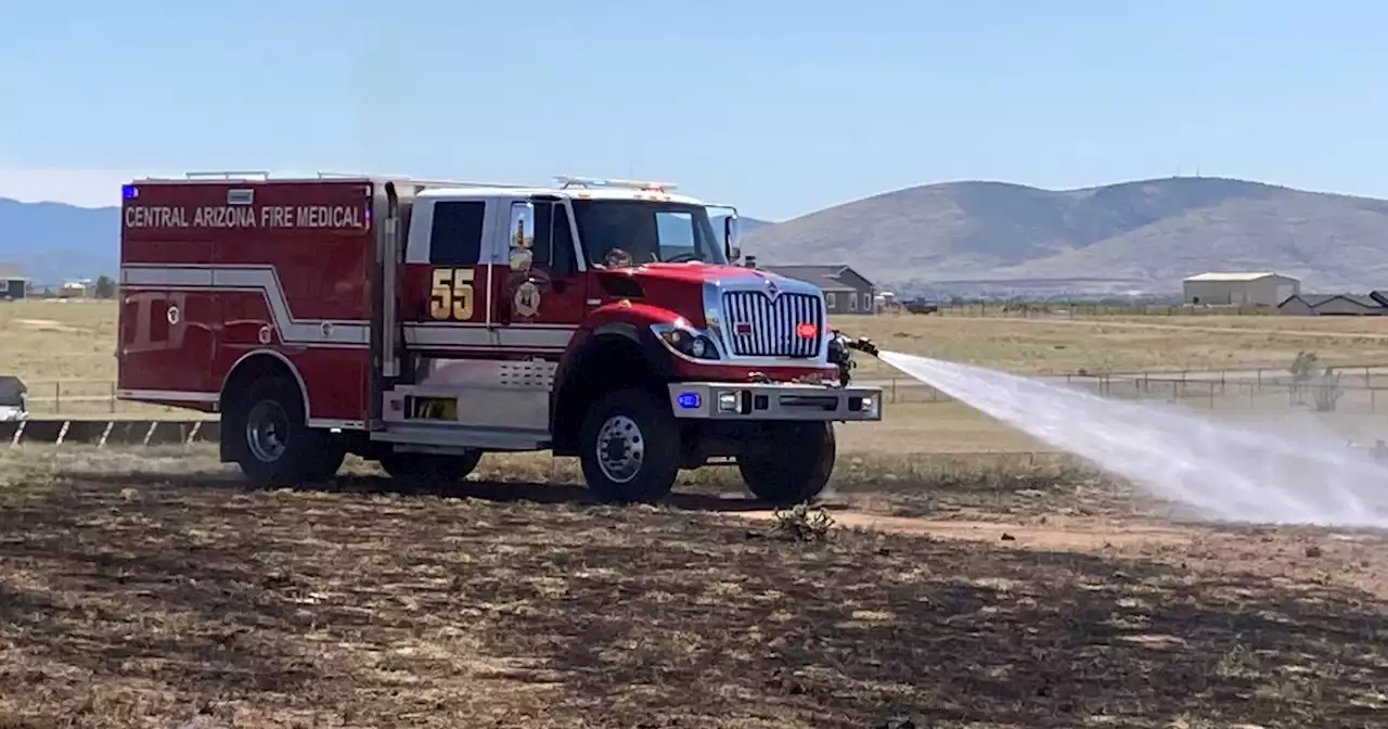 Prescott Valley residents knock down wildfire prior to firefighters' arrival