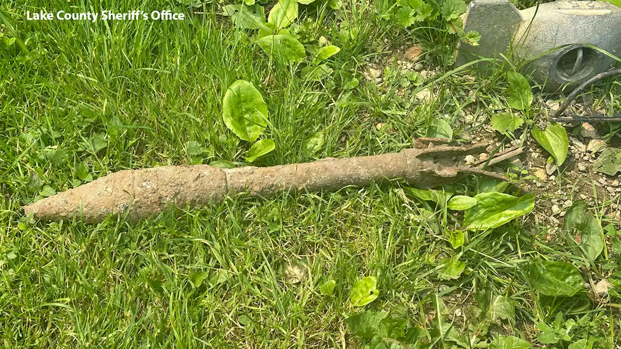 Possible WWII-era rocket found in unincorporated Antioch; some evacuated: Lake Co. Sheriff's Office