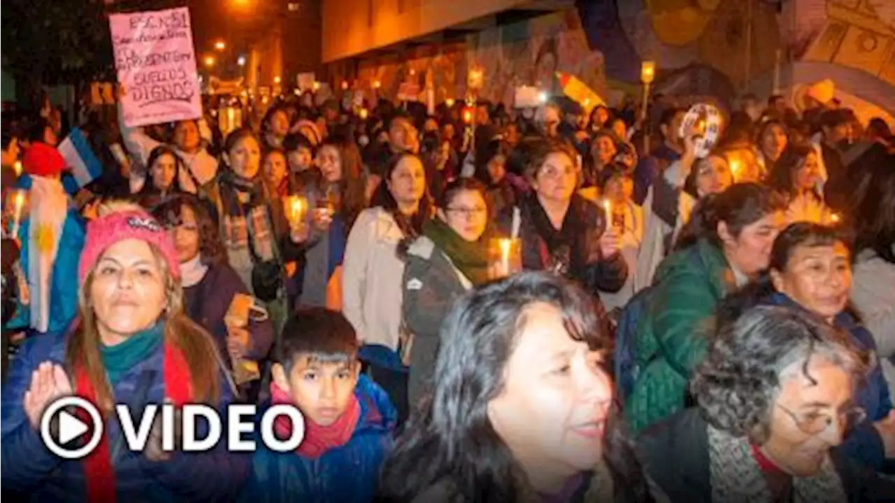 Miles de trabajadores hicieron otra marcha de antorchas y denunciaron a Morales en Jujuy