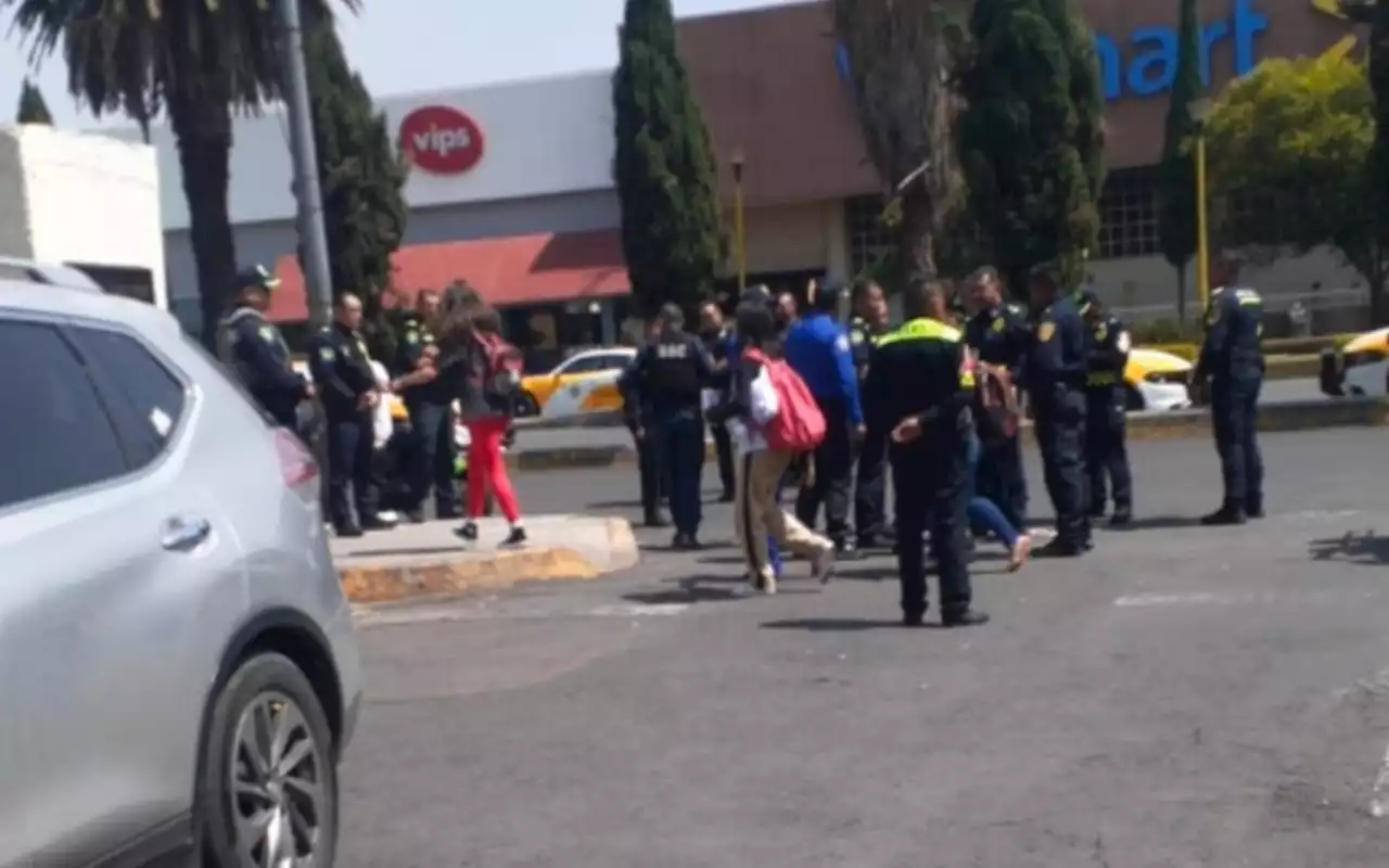 Tras riña en secundaria de Balbuena, detienen a 3 adolescentes con réplica de pistola