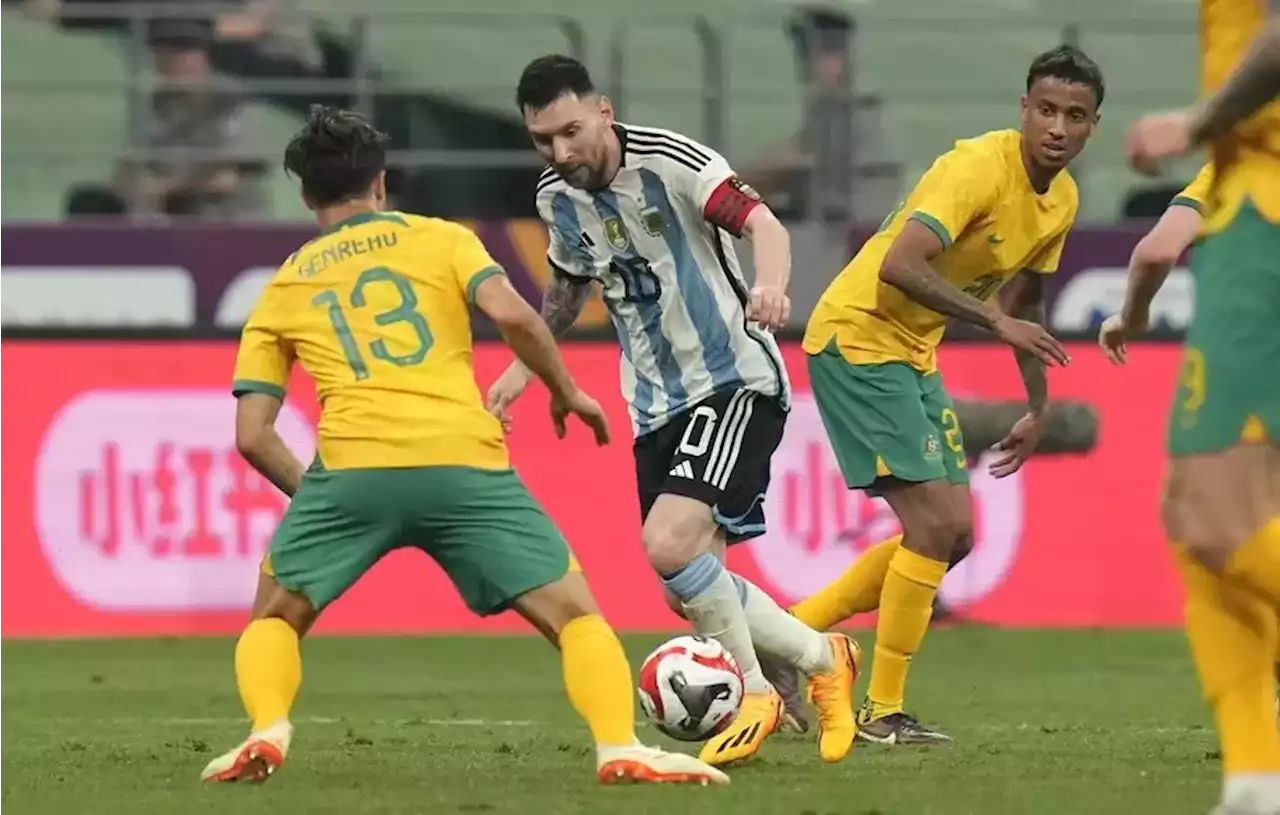 Messi Cetak Gol Tercepat dalam Karier di Timnas Argentina saat Lawan Australia