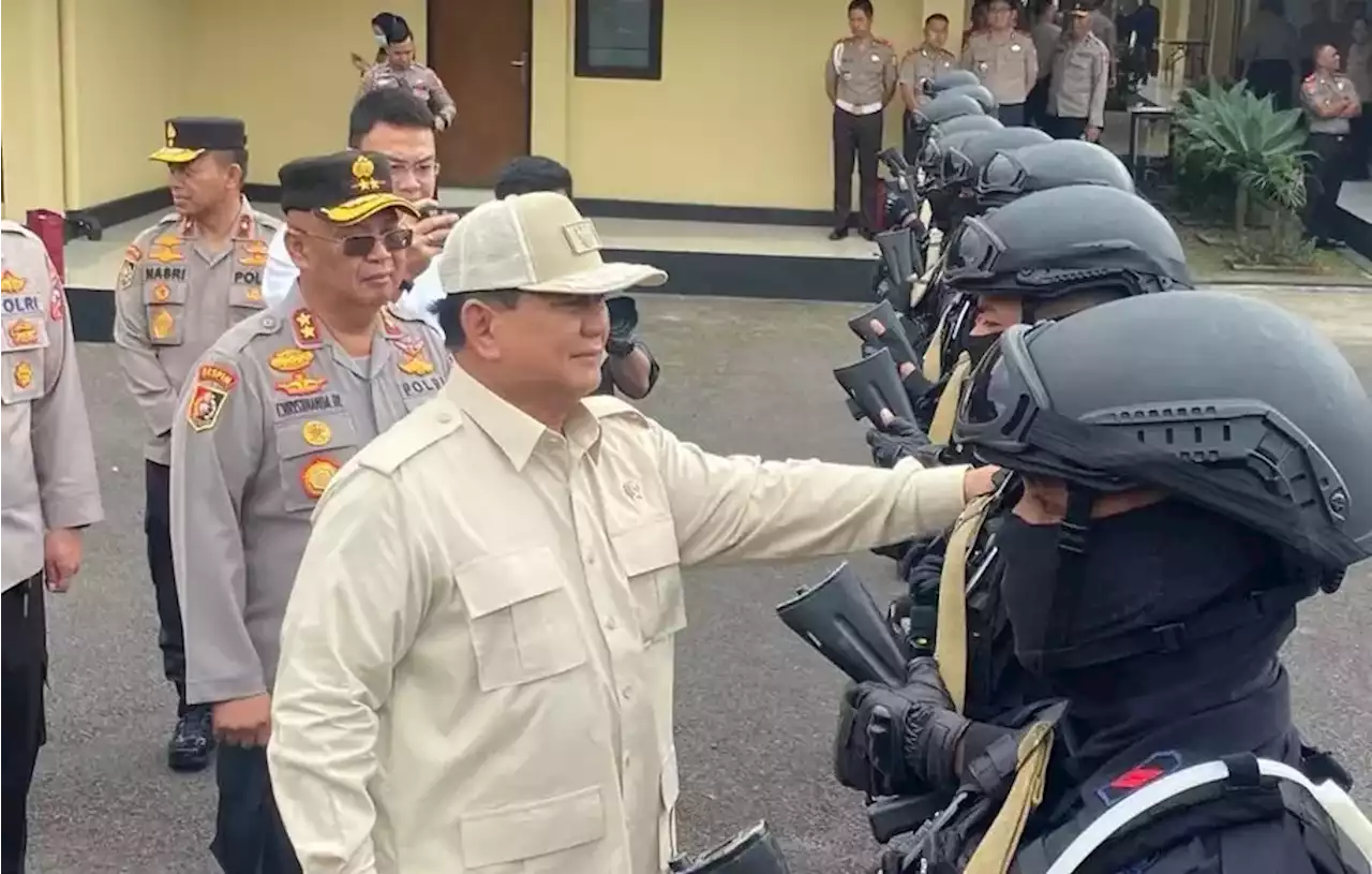 Prabowo: Lahirnya Polisi Kita Bukan Bentukan dari Kolonial, Polisi Kita Angkat Senjata Ikut Perang