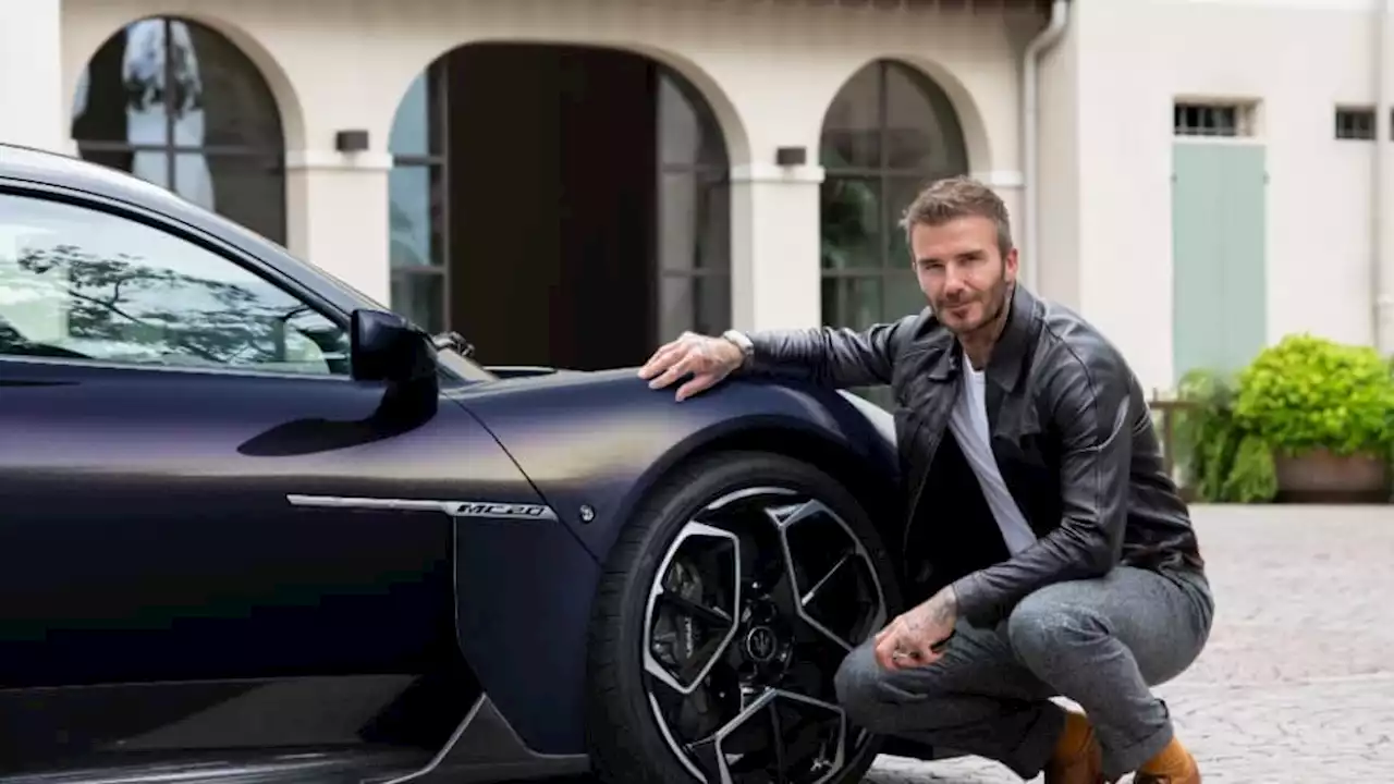 Maserati dévoile sa première collection automobile avec David Beckham