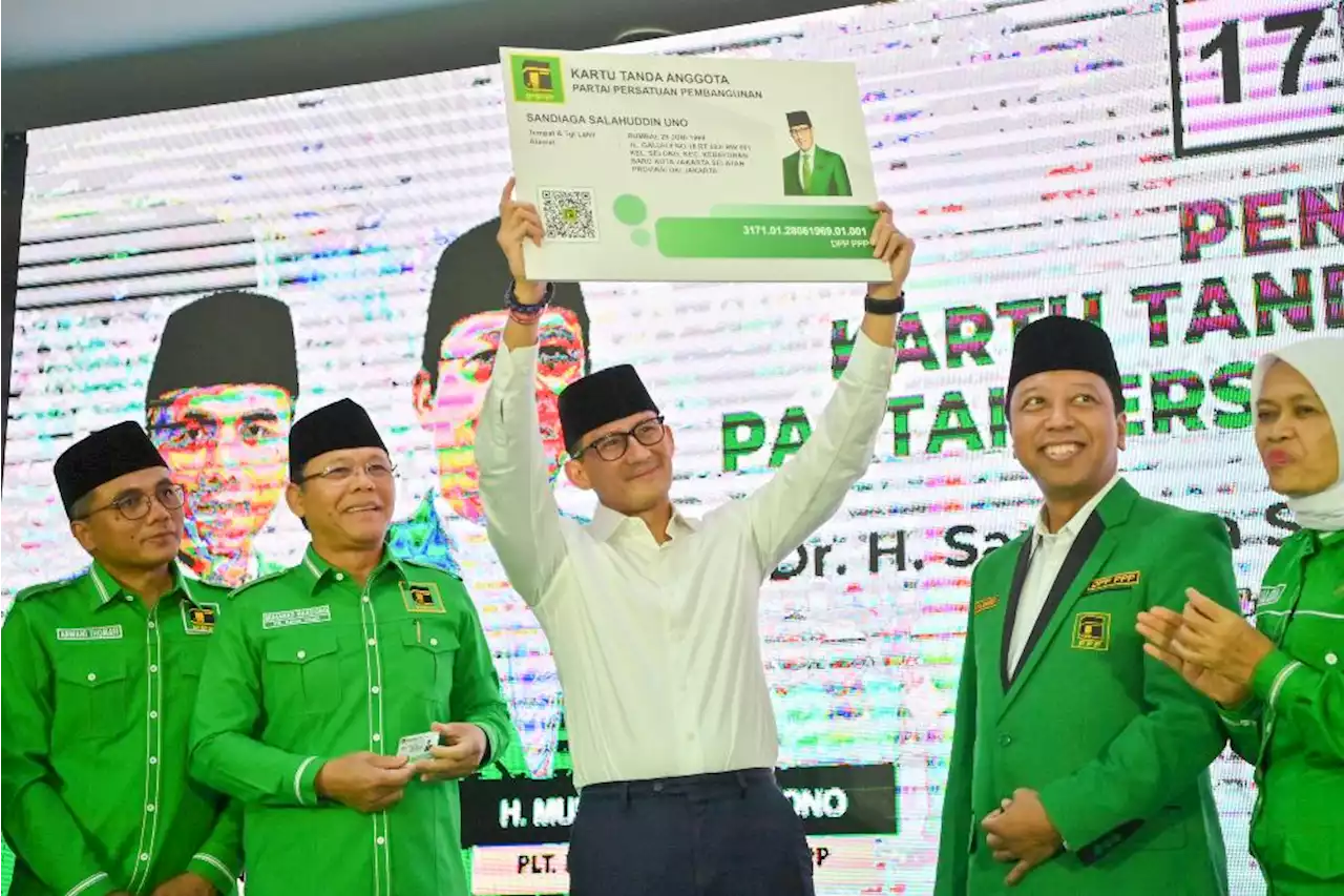 Baru Jadi Kader, Sandiaga Uno Langsung Jadi Ketua Bappilu PPP?