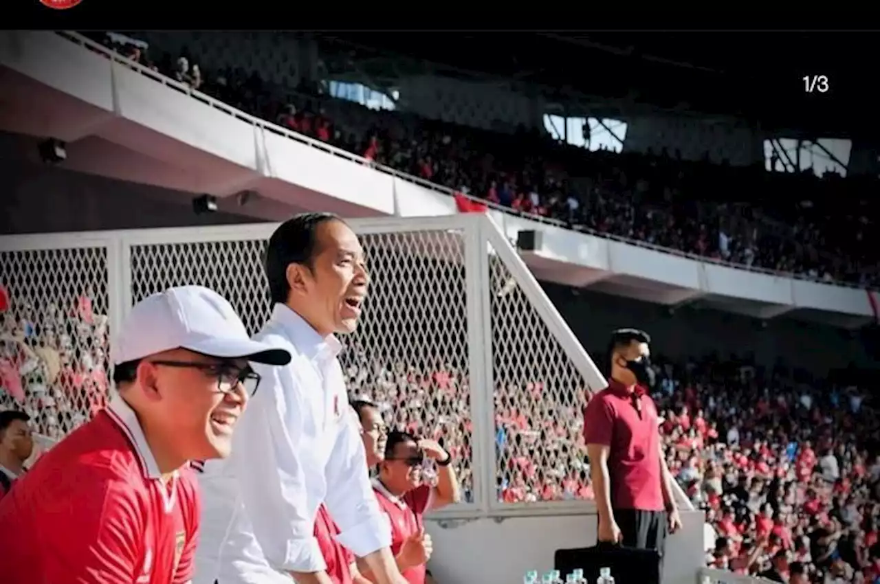 Beda dengan Lionel Messi, Presiden Jokowi Masih Berpeluang Hadir di Laga Timnas Indonesia Vs Argentina - Bolasport.com