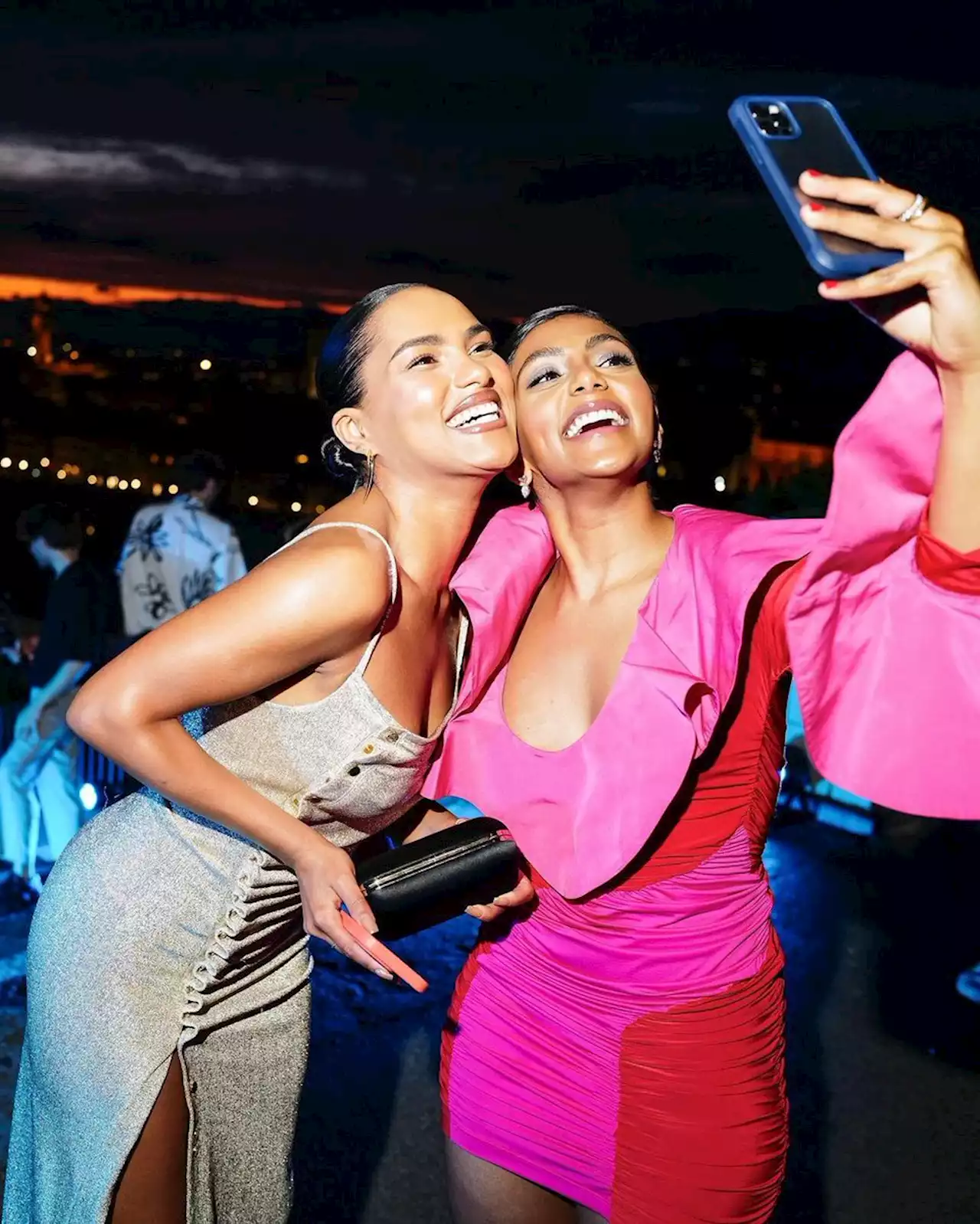 Inside The British Vogue X LuisaViaRoma Runway Icons Dinner And Party In Florence