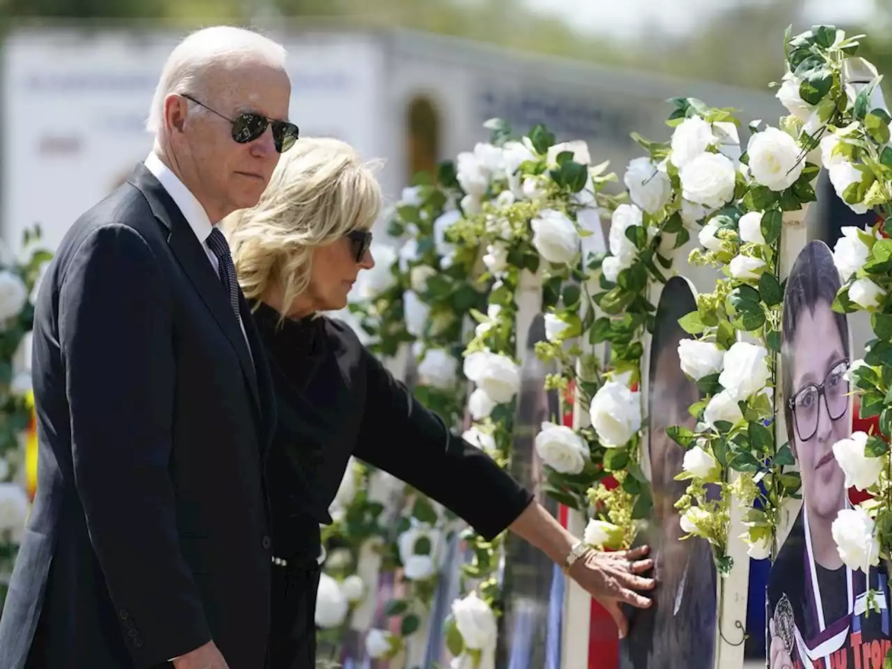 Biden will mark the anniversary of a gun safety law signed after the Uvalde, Texas, school massacre