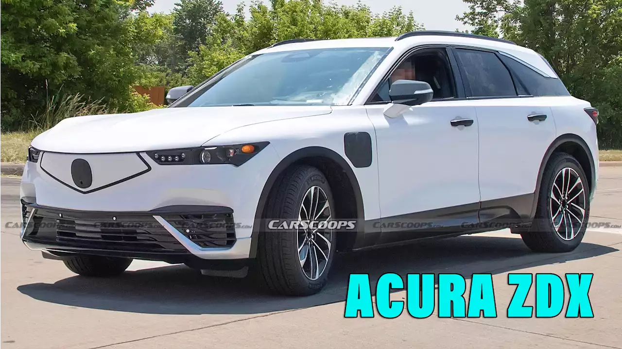 Camo-Free 2024 Acura ZDX Prototype Gives Us Best Look Yet At GM-Based EV | Carscoops