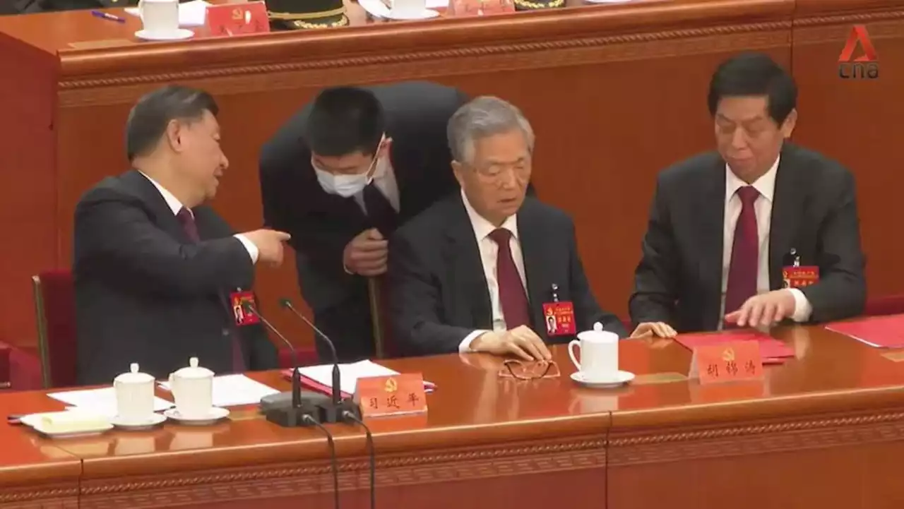 CNA's video reporting of Hu Jintao's dramatic exit from China Congress wins SOPA award