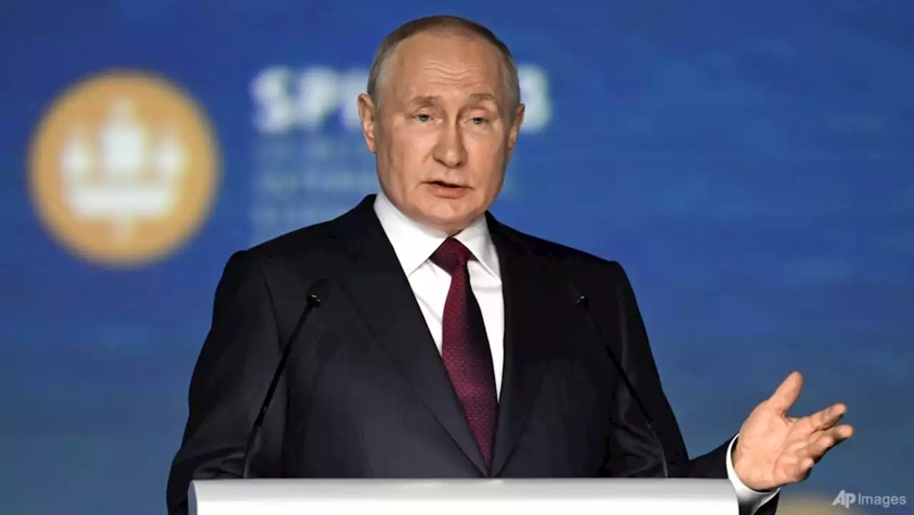 Putin touts Russian economy, says Ukraine's president is 'shame to Jewish people'