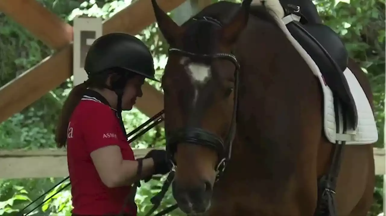 A local Paralympic equestrian wants to compete in the Paralympics in 2024