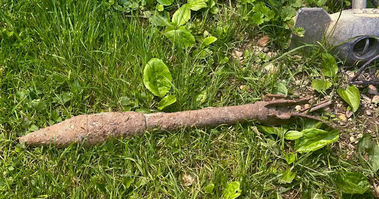 Possible WWII rocket found in Antioch yard; 'That’s not a yam'