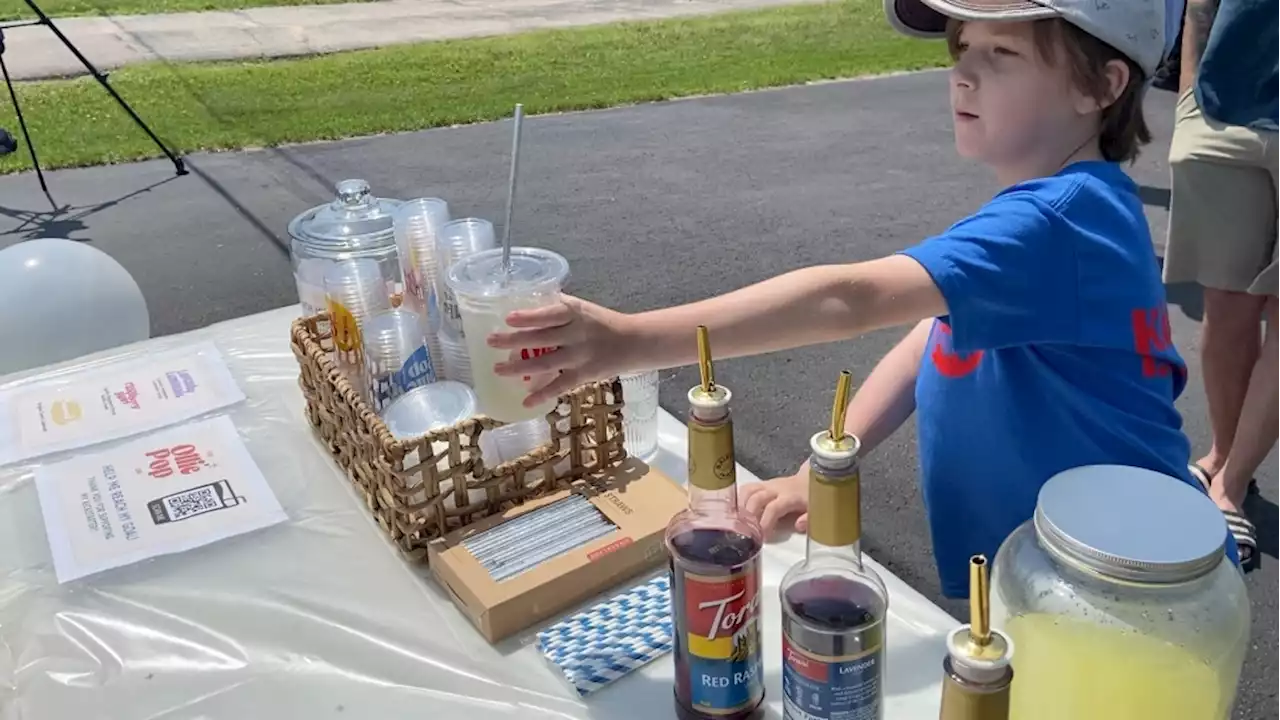 9-year-old's pop up soda shop making a splash in Petawawa