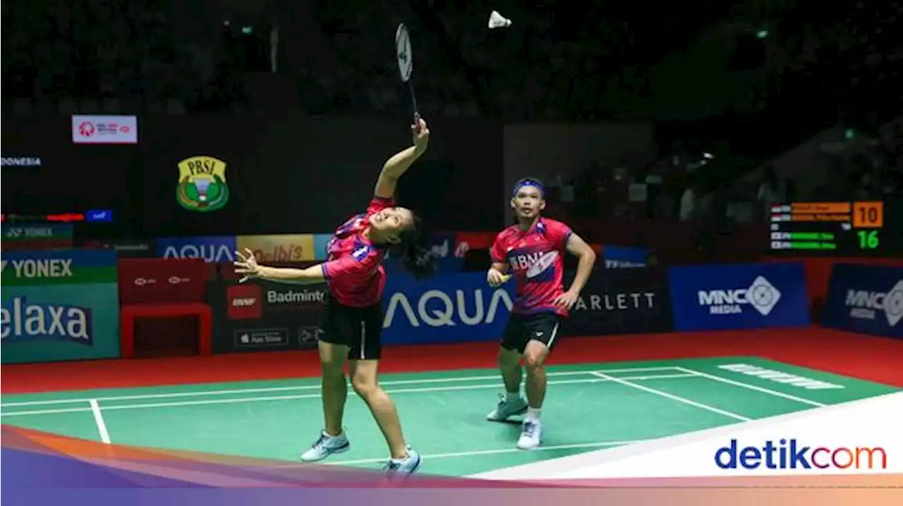 Rinov/Pitha Kalah di Perempatfinal Indonesia Open 2023