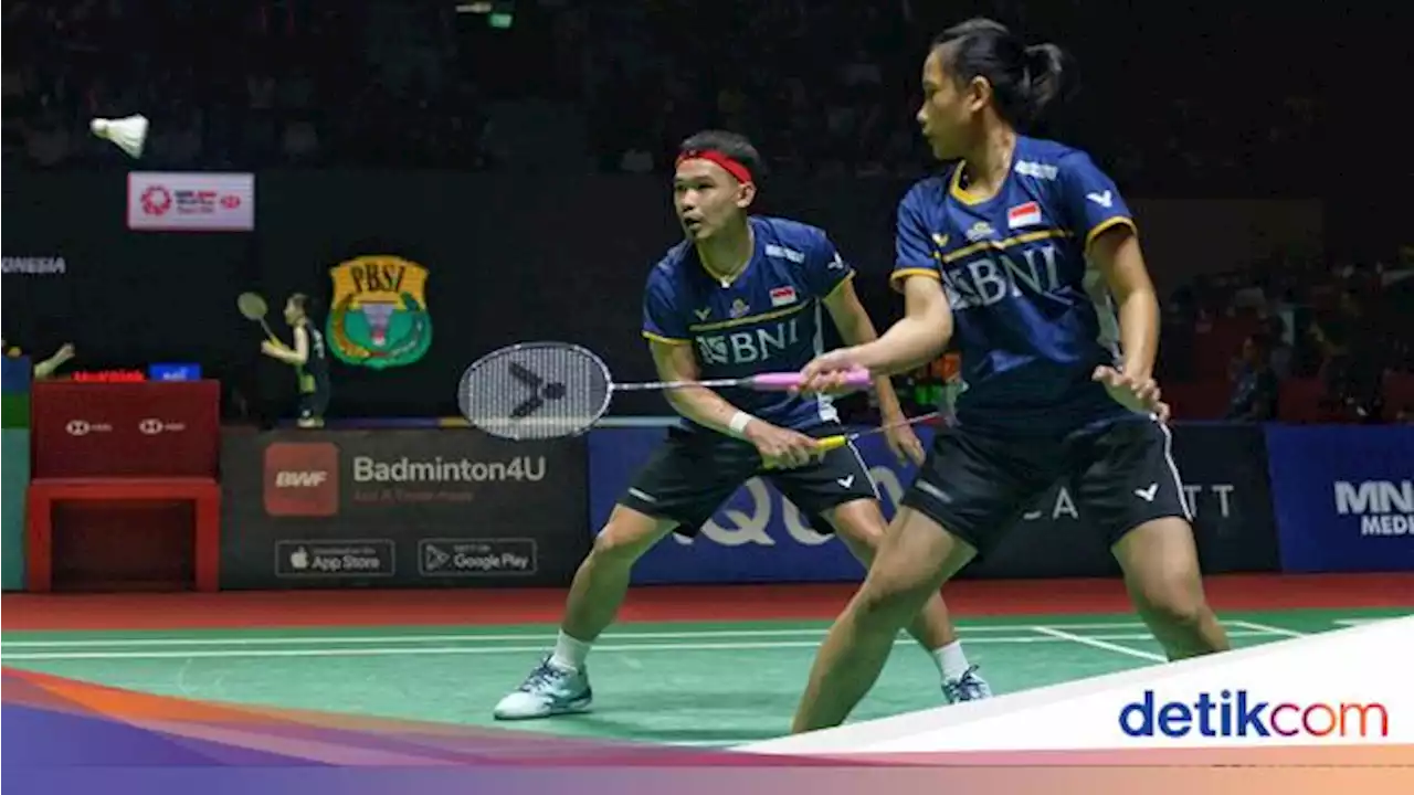 Indonesia Open 2023: Rinov/Pitha Kandas di Perempatfinal