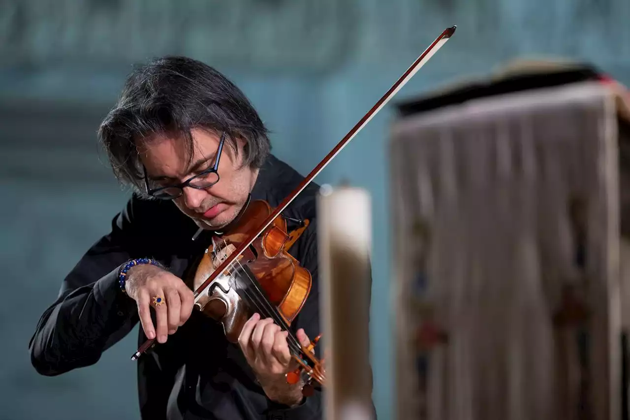 El violín de Bach y la mano de Dios en San Apolinar in Classe