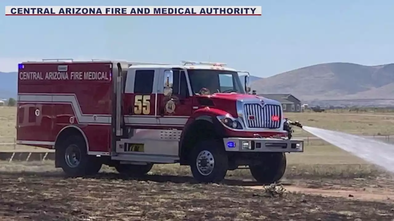 Prescott Valley workers stop wildfire before firefighters arrive