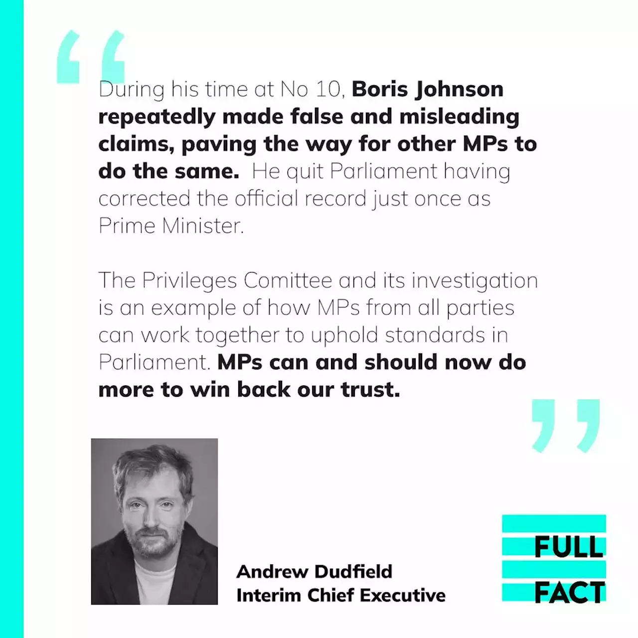 MPs owe Parliament—and the public—the truth - Full Fact