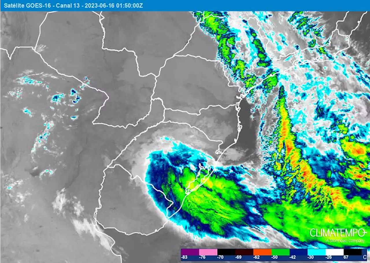 Ciclone extratropical: chuva acima de 200 mm/24h no RS | Climatempo